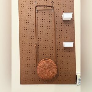 Genuine leather crossbody bag from Mexico